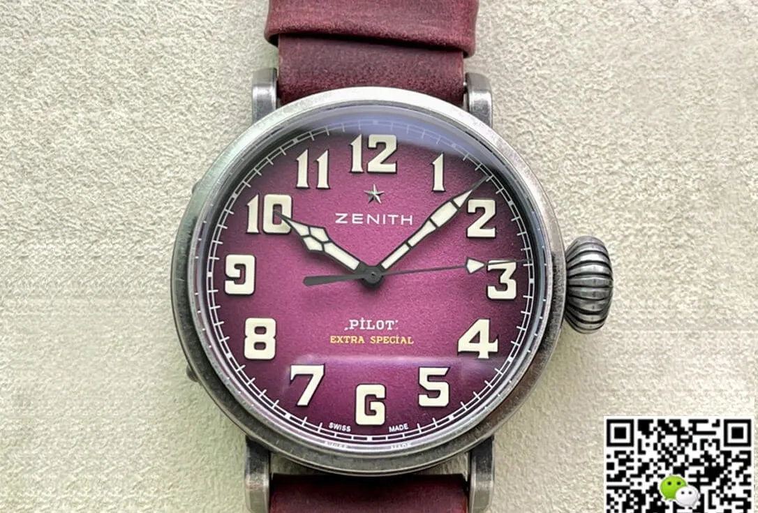 Zenith Pilot 11.2430.679.21.C801 XF Factory 1:1 Best Edition Replica Watch Swiss ETA9015